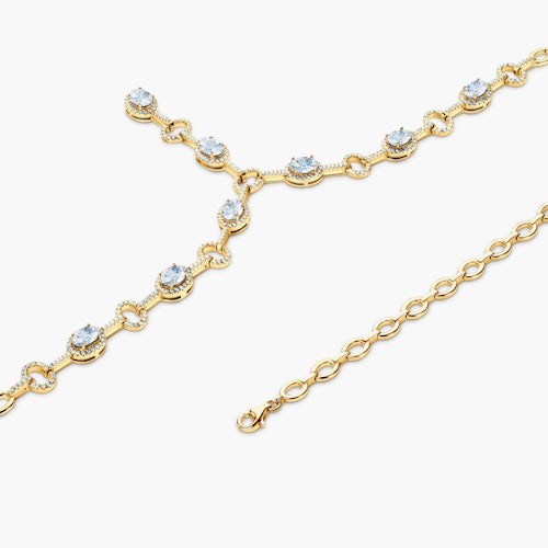 Kolia Swan Lake: żółte złoto, diamenty